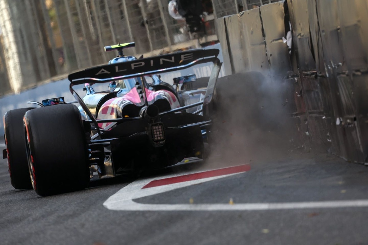 Briatore: “Colapinto y Gasly se vieron sorprendidos por las condiciones”