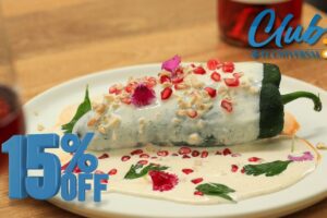 ¡Chiles en nogada sin gastar una fortuna! Te compartimos 6 deliciosas opciones con descuento en CDMX