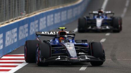 El mano a mano entre compañeros tras la clasificación del GP de Azerbaiyán de F1