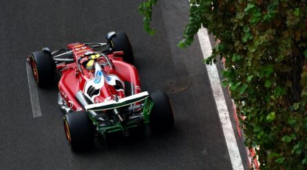 F1 GP Bakú 2025: Hamilton lidera un 1-2 de Ferrari en la FP2, Colapinto en 20