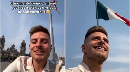 Influencer regresa a México tras 28 años en Rusia y reacción conmueve en TikTok