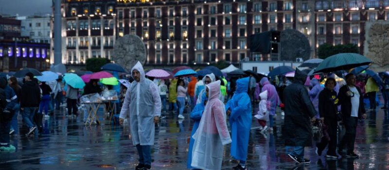 ¿Lloverá en CDMX durante el Grito de Independencia hoy, 15 de septiembre? Esto se sabe