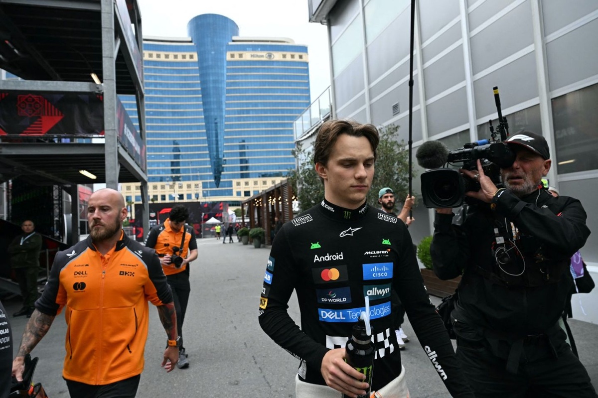 Los errores de Piastri en Azerbaiyán, algo habitual entre los mejores, asegura McLaren