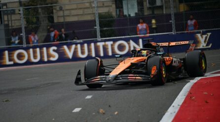 McLaren cambia el chasis de Piastri tras su accidente en Bakú