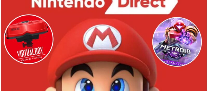 Nintendo Direct septiembre 2025: regreso de Virtual Boy y anuncio de Metroid Prime 4, entre las novedades del evento