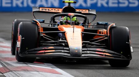 Norris molesto por un error “costoso” el viernes en Azerbaiyán