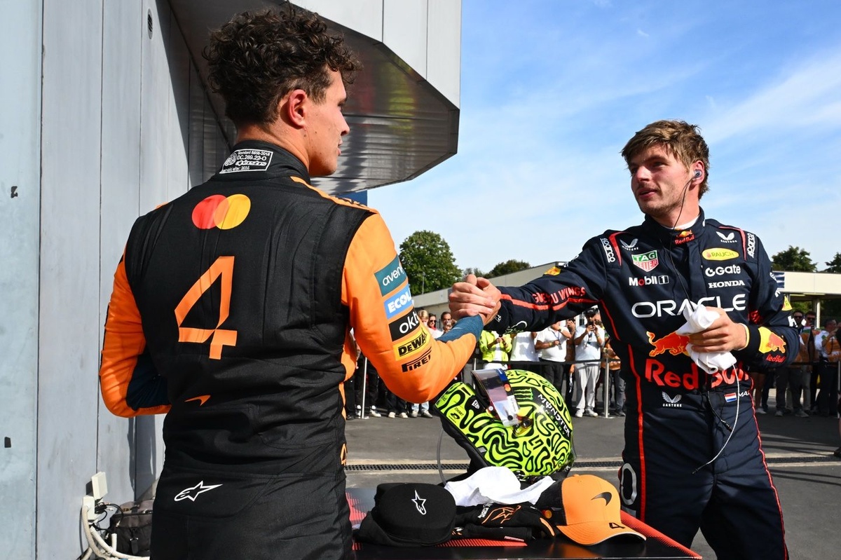 Norris tiene ‘mucho respeto’ por Max Verstappen tras su participación en la NLS