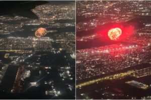 Pasajeros de avión celebran Grito de Independencia desde las alturas y video se viraliza en TikTok