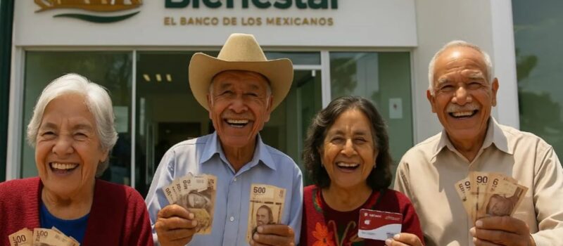 ¿Qué letra recibe pago de 6 mil 200 pesos en la Pensión Bienestar hoy, 12 de septiembre?