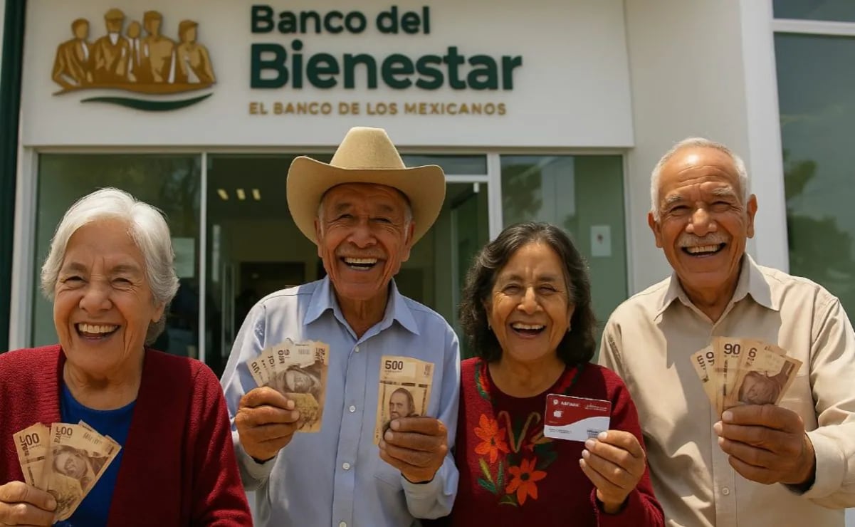 ¿Qué letra recibe pago de 6 mil 200 pesos en la Pensión Bienestar hoy, 12 de septiembre?