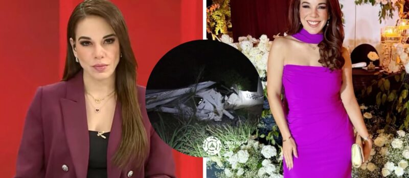 ¿Quién era Débora Estrella, la conductora que murió en accidente de avioneta en NL?