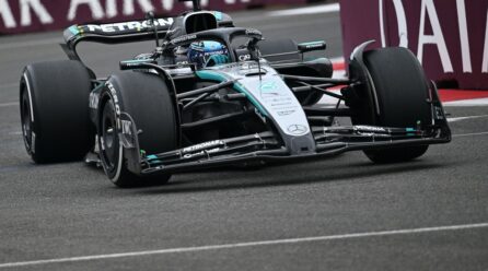 Russell quedó contento con el segundo puesto en Bakú: “El coche fue genial”