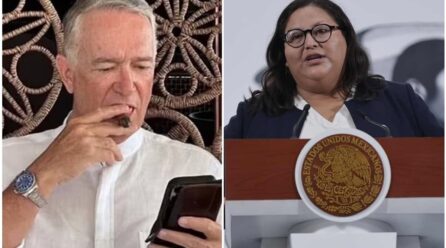 Salinas Pliego y Citlalli Hernández chocan en redes tras accidente de menor de edad en Banco Azteca