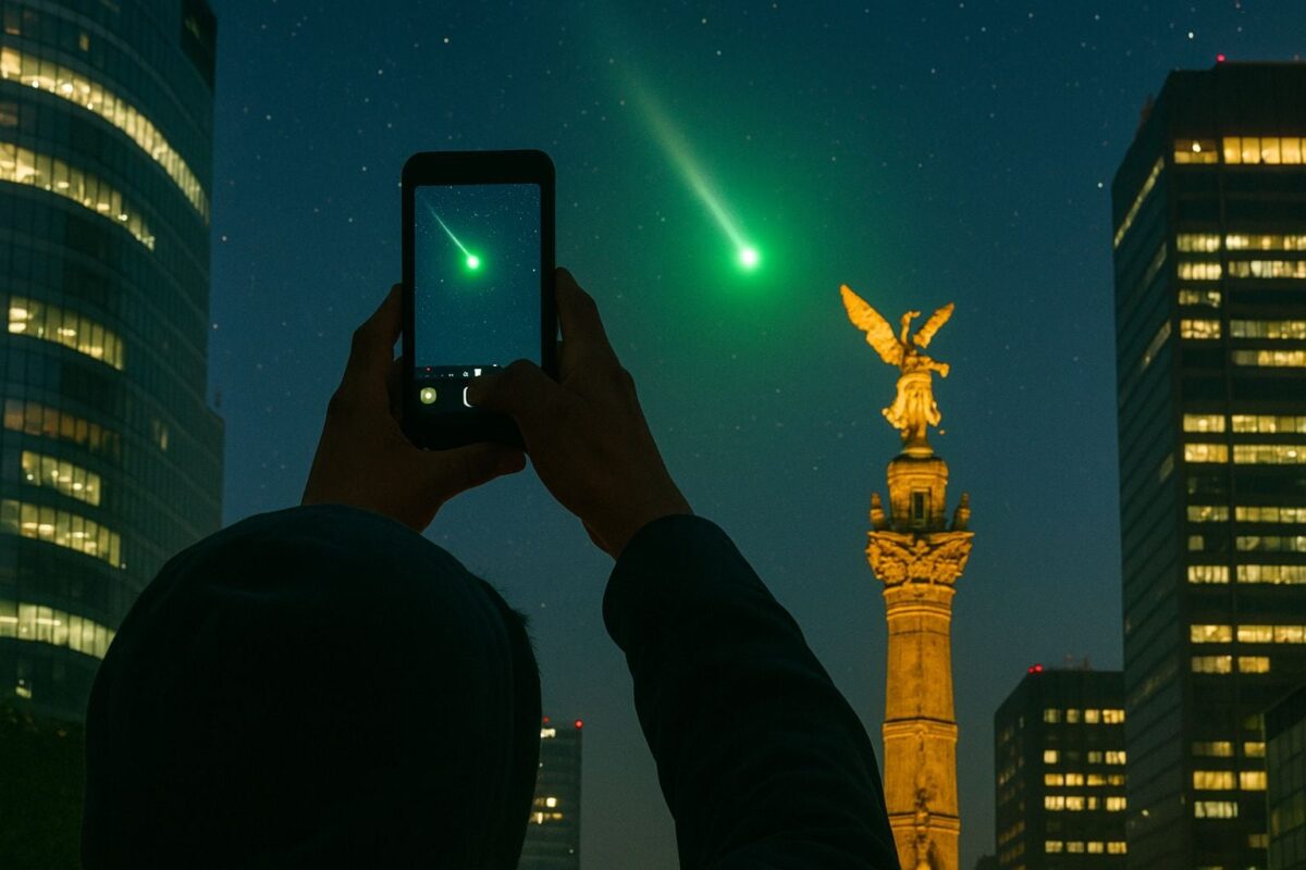 Así puedes fotografiar el cometa Lemmon con tu celular: aprovecha su paso este 25 de octubre