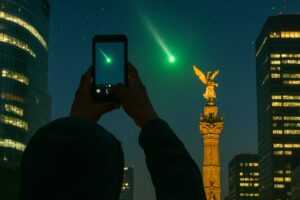 Así puedes fotografiar el cometa Lemmon con tu celular: aprovecha su paso este 25 de octubre