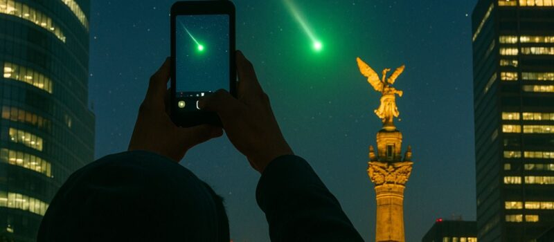 Así puedes fotografiar el cometa Lemmon con tu celular: aprovecha su paso este 25 de octubre
