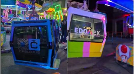 Cablebús y Mexicable protagonizan juego de feria con perrito abordo; video genera sorpresa en redes