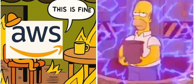 Caída mundial de Amazon Web Services desata ola de memes en redes sociales