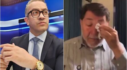 Chumel Torres lanza dardo a Noroña tras romper en llanto por situación en Palestina