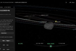 Cometa 3I/ATLAS: sigue EN VIVO la trayectoria del objeto interestelar que tiene en alerta a la Tierra