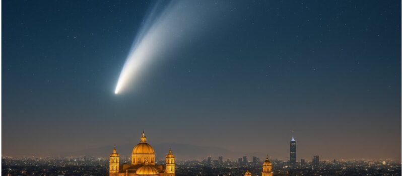 Cometa Lemmon 2025: ¿cómo verlo sin utilizar telescopio? Guía práctica para observar el objeto espacial