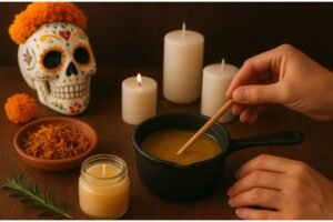 Día de Muertos 2025: Cómo hacer velas aromáticas caseras para tu ofrenda