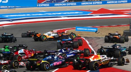 F1 GP Austin 2025: Verstappen gana la sprint, los McLaren chocan y Colapinto 14°