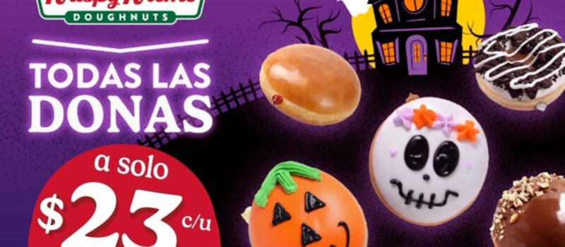 Krispy Kreme lanza promoción de donas a 23 pesos ¿cuándo y cómo aplica?