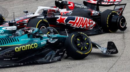 Lance Stroll deberá penalizar en la parrilla de Austin por chocar a Ocon