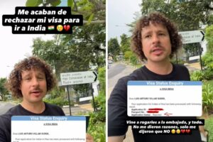 Luisito Comunica rompe en llanto tras rechazo de visa para ingresar a la India