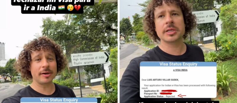 Luisito Comunica rompe en llanto tras rechazo de visa para ingresar a la India