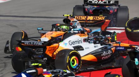 McLaren revisará después de Austin el choque de la carrera sprint entre Norris y Piastri