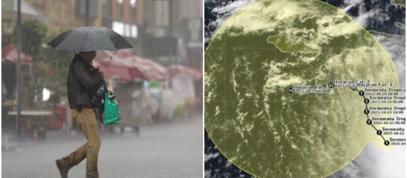 Tormenta tropical “Melissa”: esta es la trayectoria del fenómeno meteorológico