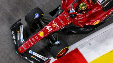Un Ferrari sin frenos en Singapur se convierte en la cuarta fuerza de la F1