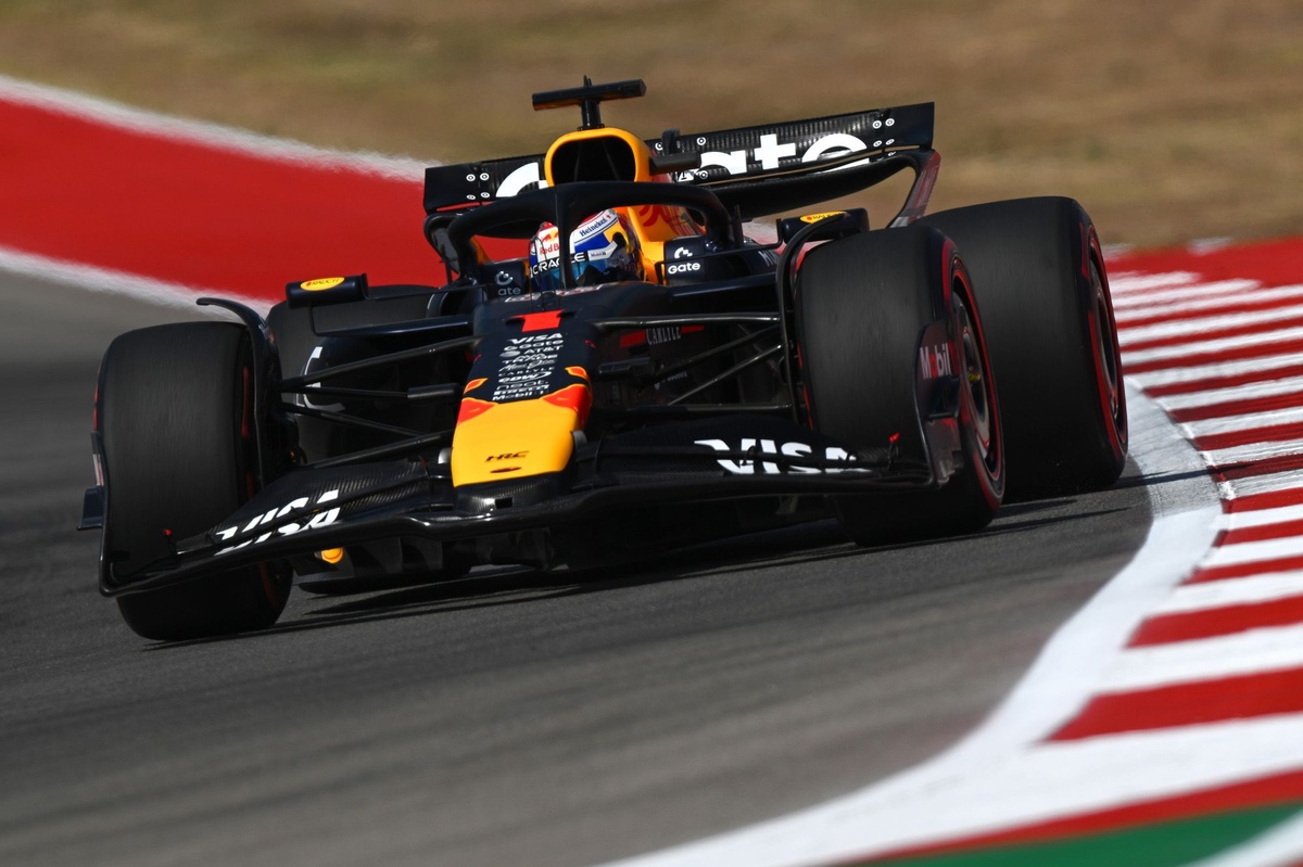 Verstappen y su pole en Austin: “El coche era fuerte en todas partes”