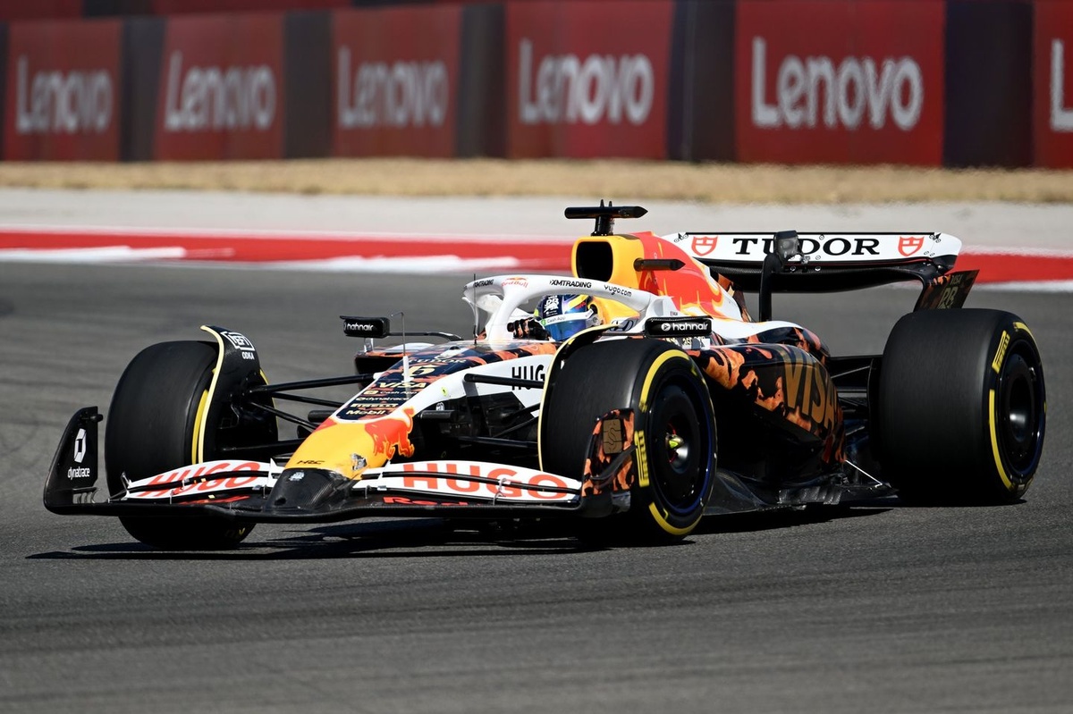 VIDEO: El choque de Hadjar en la clasificación en Austin