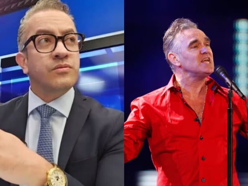 Chumel Torres se mofa de Morrissey tras cancelación de conciertos en México